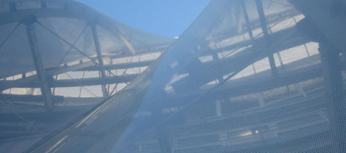 Membrana architettonica in ETFE - CENTRE FOR GERONTOLOGY - Hightex - per tensostruttura / trasparente