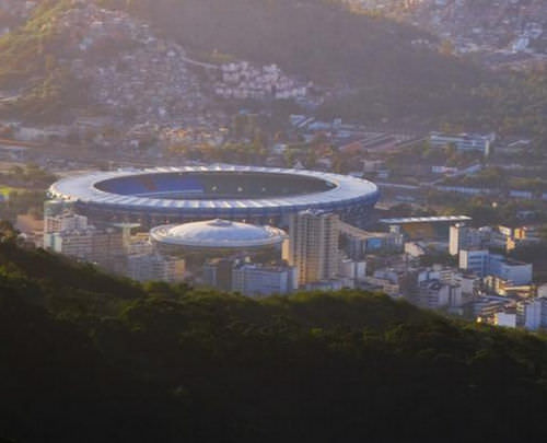 Tensostruttura a membrana e funi - MARACANÃ MÁRIO FILHO - Hightex - per copertura / con membrana in PTFE / per stadio