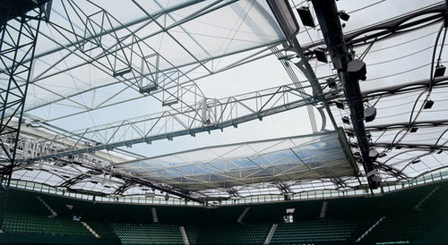 Tensostruttura a membrana e funi - GERRY WEBER - Hightex - per copertura / con membrana in ETFE / per stadio