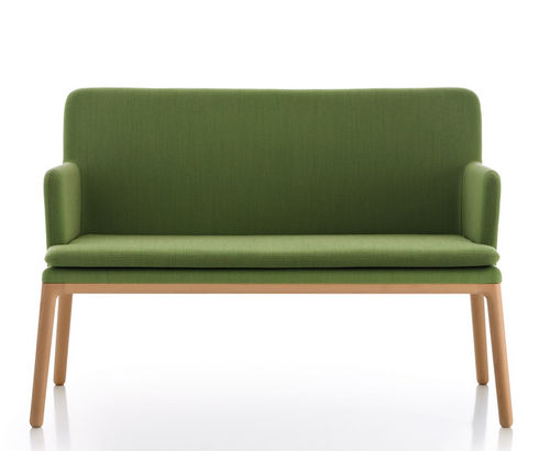 Divanetto imbottito alto - ALLROUND - Fornasarig - contemporaneo / in tessuto / con supporto in legno