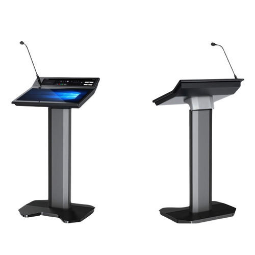 Podio da conferenza - ILS 27 Pro - Intelligent Lectern Systems - seduto-in piedi / ad altezza regolabile / con logo personalizzato