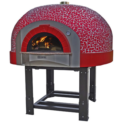 Forno a pizza professionale - D140K - AS Term - a legna / a libera installazione / a 1 camera