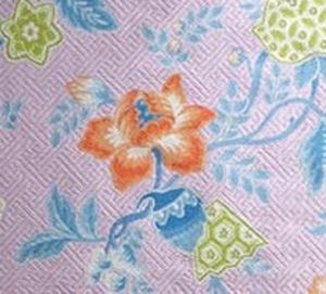 Tessuto da tappezzeria - BALI - COLONY - a fiori / in cotone / in lino