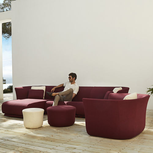 Divano modulare - SUAVE - VONDOM - contemporaneo / da esterno / in tessuto