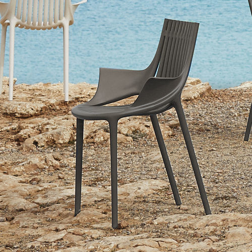 Sedia contemporanea - IBIZA - VONDOM - da esterno / da interno / in polipropilene