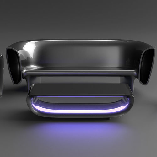 Divano design originale - BUM BUM - VONDOM - da giardino / in polietilene / con braccioli