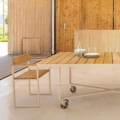 Sedia contemporanea - VINEYARD   - VONDOM - da esterno / da interno / in legno