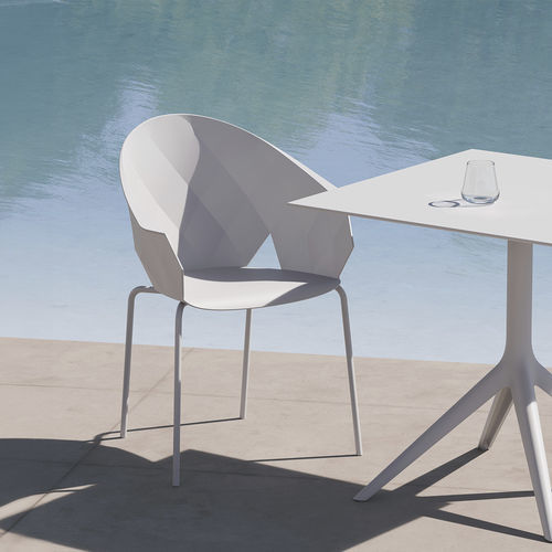 Sedia contemporanea - VASES - VONDOM - da esterno / in polipropilene / in fibra di vetro