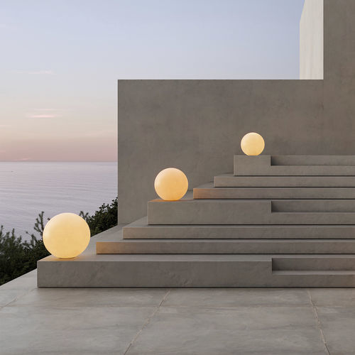 Lampada da pavimento - BUBBLES - VONDOM - in polietilene / contemporanea / senza fili
