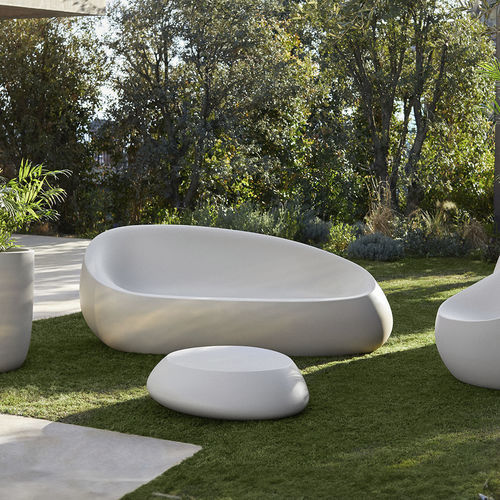 Divano design originale - STONES - VONDOM - da giardino / in polietilene / luminoso a LED