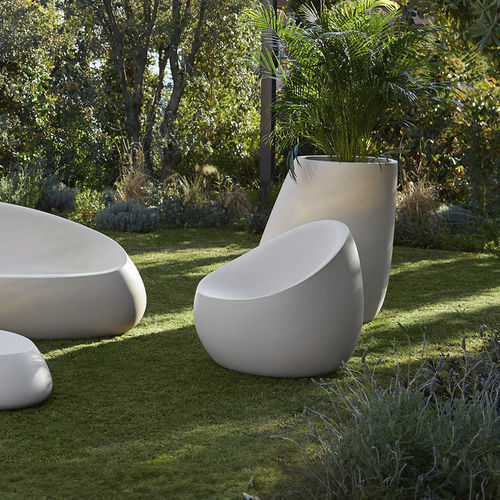 Poltrona design originale - STONES - VONDOM - in polietilene / in polietilene / luminosa a LED