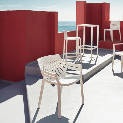 Sedia da giardino contemporanea - SPRITZ - VONDOM - da esterno / in fibra di vetro / in polipropilene