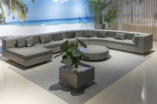 Divano modulare - VELA - VONDOM - a semicerchio / contemporaneo / da giardino