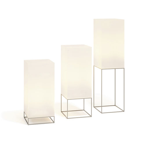 Lampada da terra - VELA - VONDOM - in alluminio / in polietilene rotostampato / contemporanea
