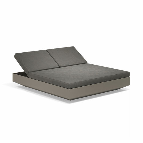 Lettino prendisole contemporaneo - VELA - VONDOM - in tessuto / in polietilene / luminoso