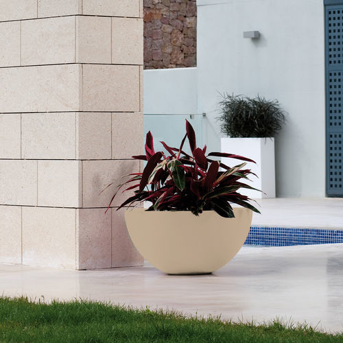 Fioriera in polietilene - SFERA  - VONDOM - rotonda / contemporanea / per ristorante