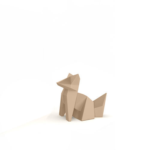 Scultura in polietilene PE - ORIGAMI KOKITSUNE - VONDOM - in resina / da esterno / decorativa