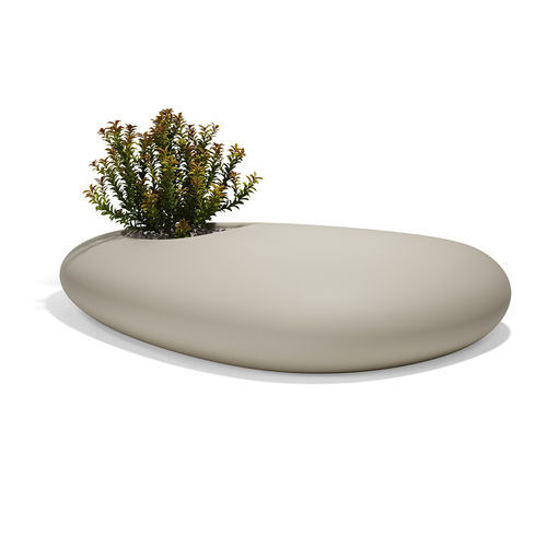 Panca da giardino design organico - Stone - VONDOM - in resina / in polietilene / luminosa