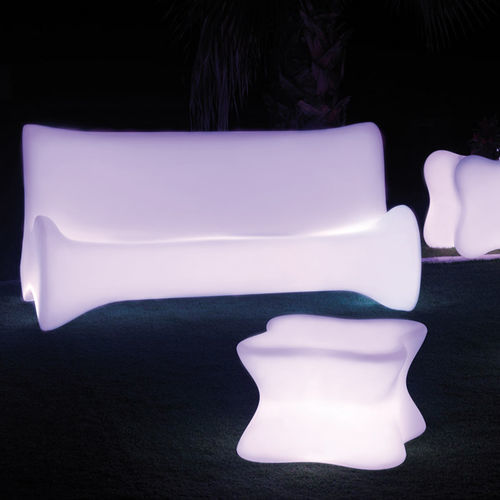 Divano design originale - PAL - VONDOM - da giardino / in polietilene / luminoso