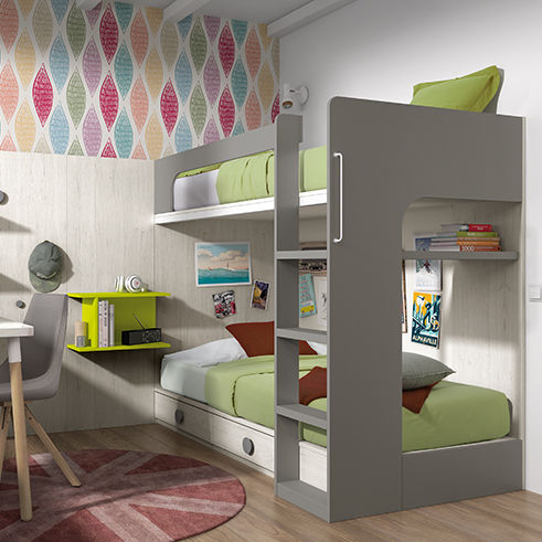 Letto a castello - OLDSCHOOL KIDS 84. - ROS 1 S.A. - matrimoniale / contemporaneo / per bambini