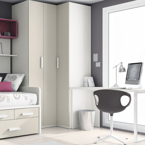 Armadio ad angolo - TOUCH 20 - ROS 1 S.A. - contemporaneo / in legno / con ante battenti