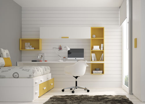 Scrivania contemporanea - TOUCH 39 - ROS 1 S.A. - in legno laccato / con ripiano / per bambini