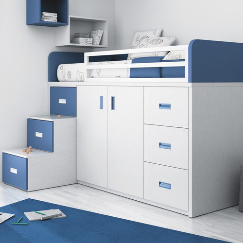 Letto singolo - TOUCH 56 - ROS 1 S.A. - contemporaneo / per bambini / per bimbo