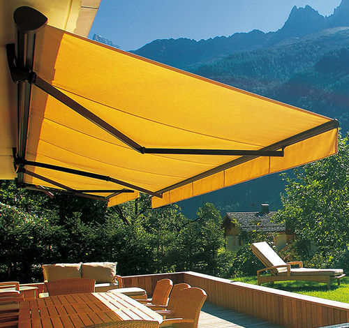 Tenda da sole a proiezione - MANUA® - Roche Habitat - con semi cassonetto / a motore / per terrazza