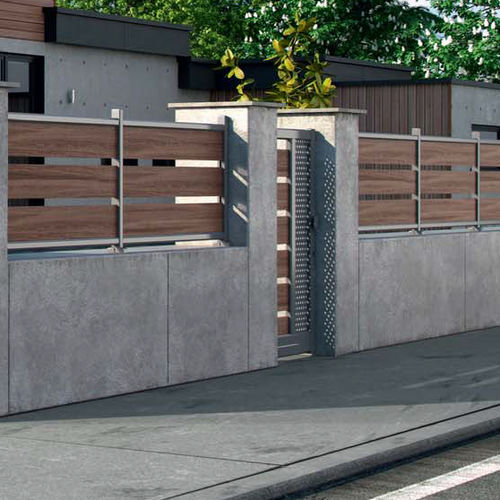 Cancelletto in alluminio - LES CONTEMPORAINS : ATLANTA - Roche Habitat - in acciaio inossidabile