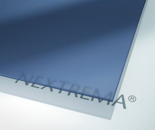 Pannello in vetro isolante - NEXTREMA® BLUEGREY - SCHOTT AG - traslucido / colorato / levigato