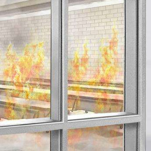Pannello in vetro di sicurezza - PYRAN® PLATINUM F - SCHOTT AG - isolante / tagliafuoco / specchio