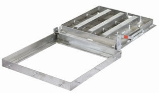 Botola per pavimento - U.S.F. Fabrication Inc. - quadrata / in metallo / per sistema domotico