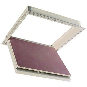 Sportello d'ispezione per soffitto sospeso - SB FD - Exitile - quadrato / in acciaio inossidabile / tagliafuoco