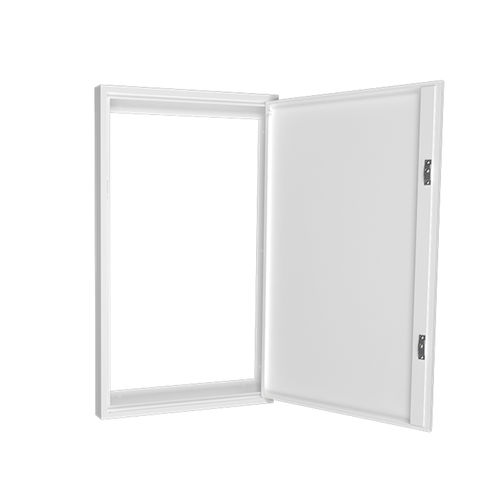 Sportello d'ispezione per parete - EX16-120-MD-PF-BL-8TRI - Exitile - rettangolare / in metallo