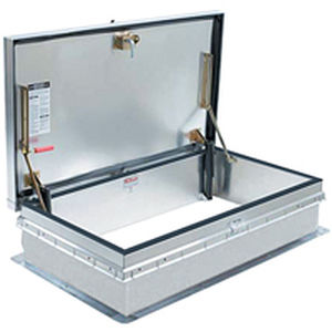Botola per tetto - CS-50TB - Bilco UK - rettangolare / in alluminio / con scale
