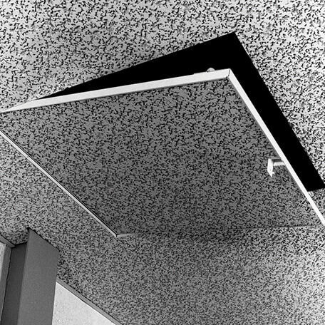 Sportello d'ispezione per soffitto - KSTC - KARP Associates, Inc. - quadrato / rettangolare / in metallo