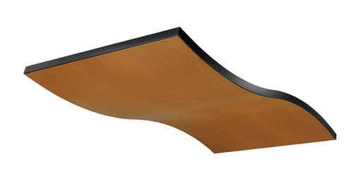 Pannello acustico per controsoffitto - CURVGRID™ EZ-FLEX® - CHICAGO METALLIC CORPORATION - in legno / perforato / professionale