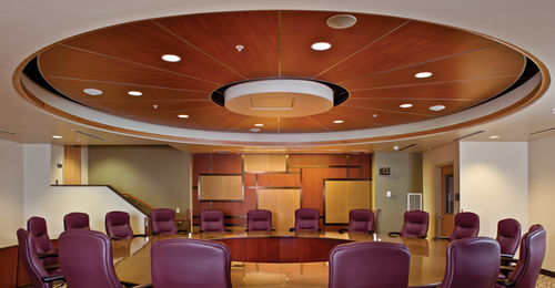 Controsoffitto in metallo - CHICAGO METALLIC CORPORATION - a quadrotte / curvo