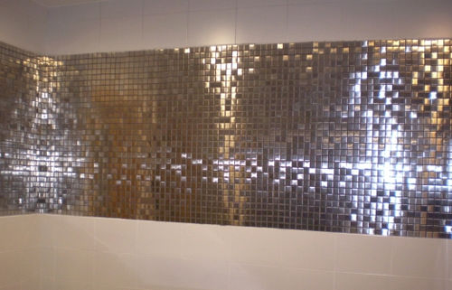 Mosaico in acciaio inossidabile - BIG SQUARE  HL - The Inox in Color - satinato / da interno / da parete
