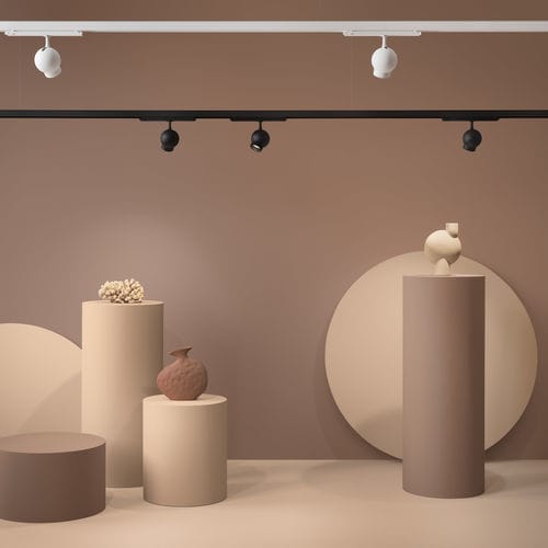 Faretti a binario LED - OGLE MINI - ATELJE LYKTAN - tondo / in alluminio / contract
