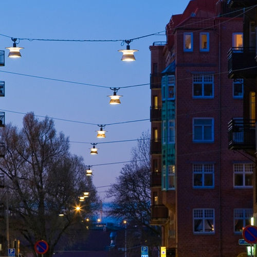 Illuminazione su cavi LED - GLENN - ATELJE LYKTAN - HID / rotonda / in alluminio