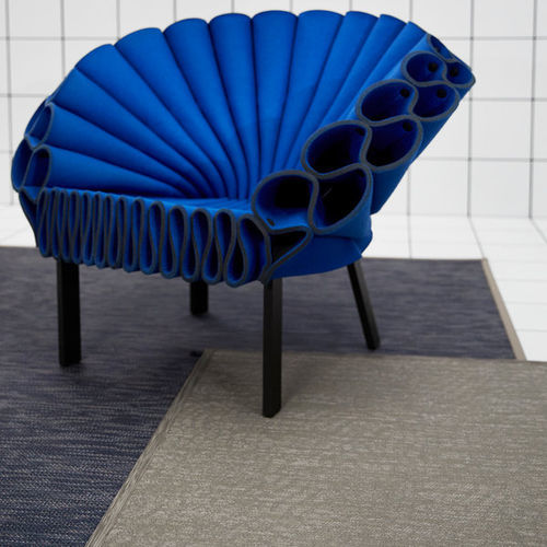 Tappeto contemporaneo - SWIRL   - BOLON - a tinta unita / in poliestere / in PVC