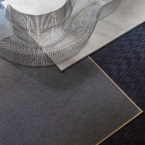 Tappeto contemporaneo - EMERGE - SWIRL  - BOLON - a tinta unita / in poliestere / in PVC