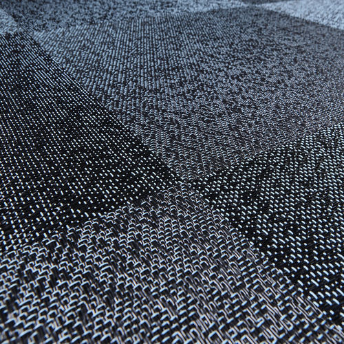 Moquette a quadrotte - BLACKISH MINT - BOLON - tessuta / in vinile / contract