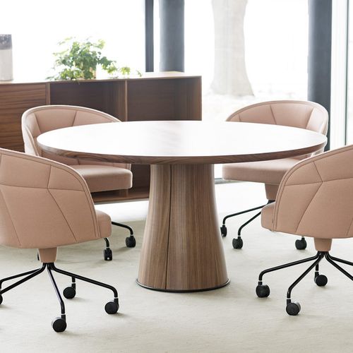 Tavolo contemporaneo - KOLONN - GARSNAS - in rovere / rettangolare / rotondo