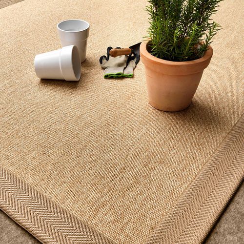 Tappeto contemporaneo - MEDITERRANEAN : IBIZA - NATURTEX - a tinta unita / in sisal / rettangolare