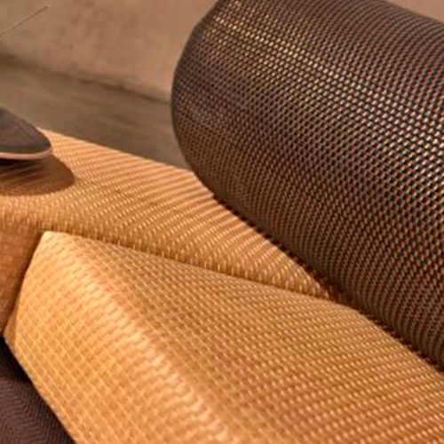 Tessuto da tappezzeria - BASKETWEAVE : A-1332 - NATURTEX - da parete / a tinta unita / in poliuretano