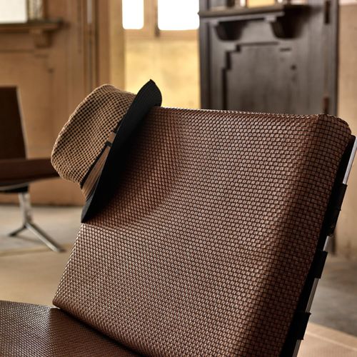 Tessuto da tappezzeria - BASKETWEAVE : A-768 - NATURTEX - da parete / a tinta unita / in poliuretano