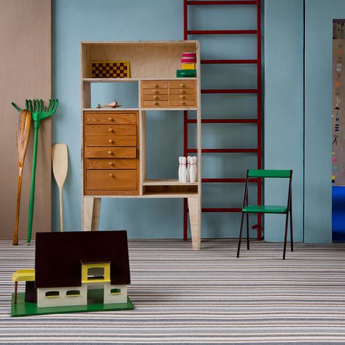 Moquette tufted - TUBE : HAMMERSMITH - NATURTEX - bouclé / in lana / per il settore terziario