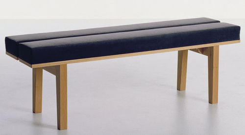 Divanetto imbottito contemporaneo - KAMÓN - KARL ANDERSSON - in tessuto / in pelle / in rovere